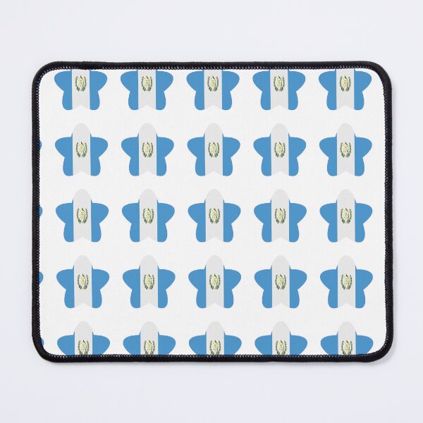 Item preview, Guatemala Flag Star Pattern designed and sold by TheIconSmith.
