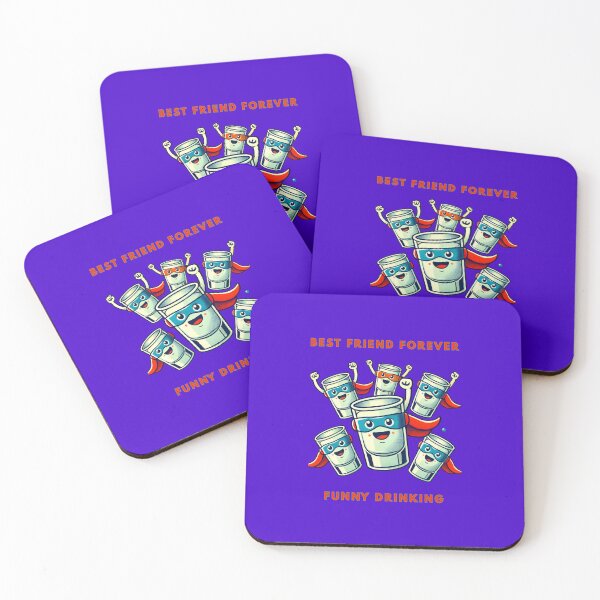 Item preview, Best Friend Forever Funny Drinking designed and sold by TrendsLook.