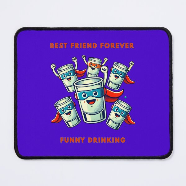 Item preview, Best Friend Forever Funny Drinking designed and sold by TrendsLook.