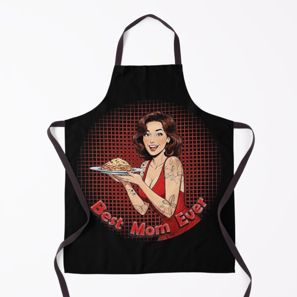 Item preview, Best Mom Ever Retro Spaghetti designed and sold by Hen-C-Art.