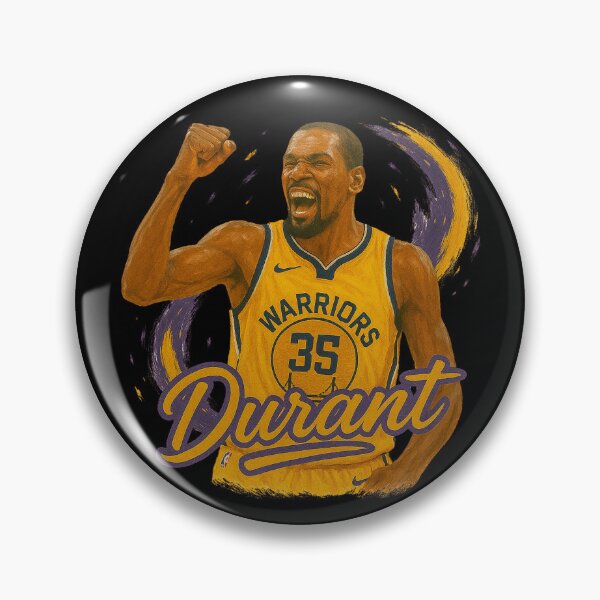 Item preview, Kevin Durant Golden State Warriors #35 Basketball Art Print	 designed and sold by VintageVibes Co..