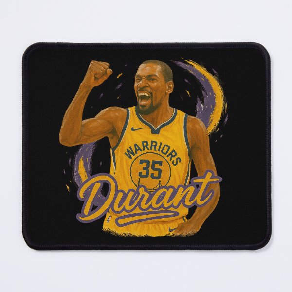Item preview, Kevin Durant Golden State Warriors #35 Basketball Art Print designed and sold by VintageVibes Co..