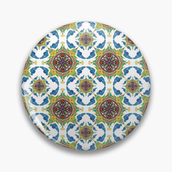 Item preview, Traditional Geometric Mandala Textile Design designed and sold by MJMiraathita.