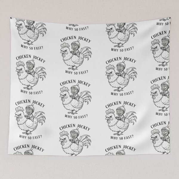 Item preview, Chicken Jockey - Why so fast? designed and sold by Polyverse.