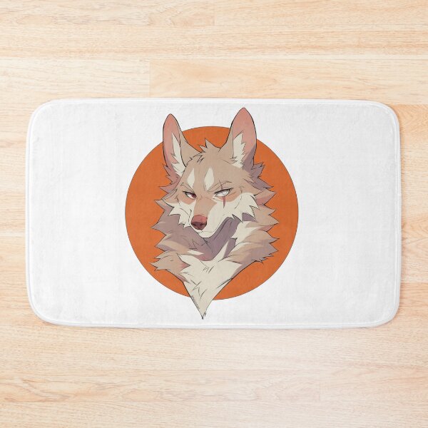 Item preview, Lobo peludo | Ilustración designed and sold by FarieArt.