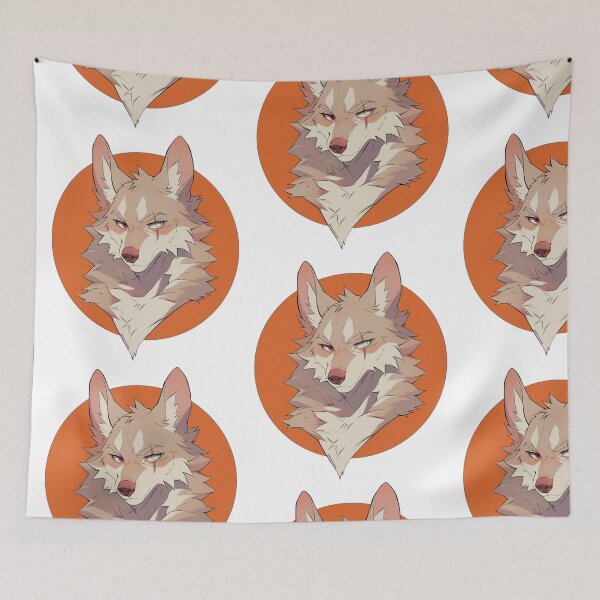 Item preview, Furry Wolf | Illustration  designed and sold by FarieArt.