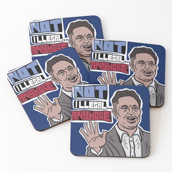 Item preview, Elon musk isn’t illegal (anymore) designed and sold by heyimleo.