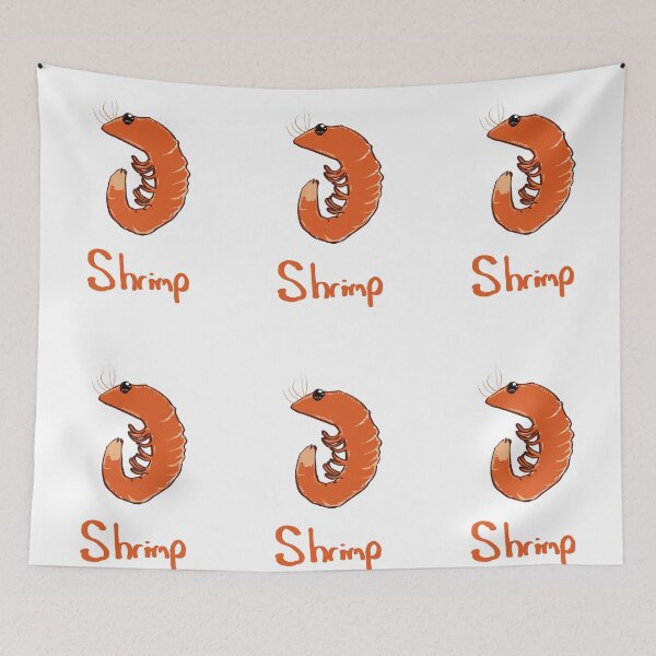Item preview, Orange shrimp/prawn designed and sold by MysticRacoon6.