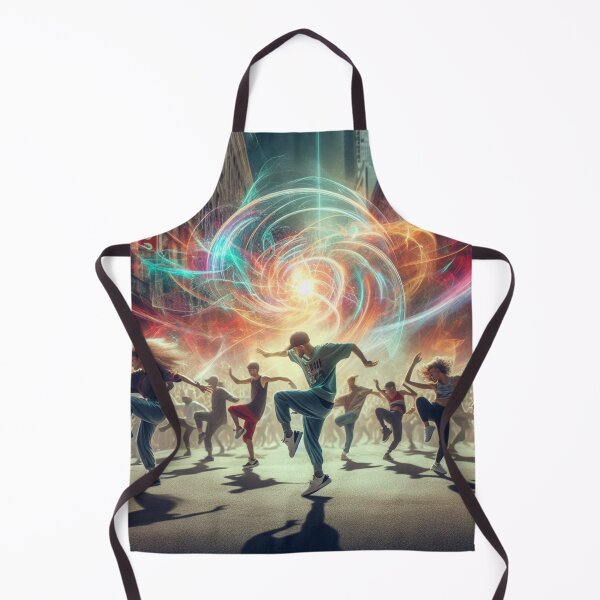 Item preview, Energetic dance in the city designed and sold by Sigtrix.
