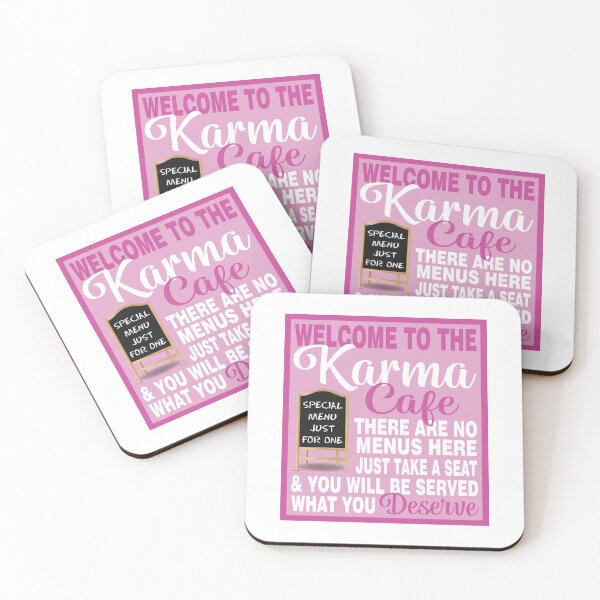 Item preview, Welcome to the karma cafe - PEONY designed and sold by StellarFX.