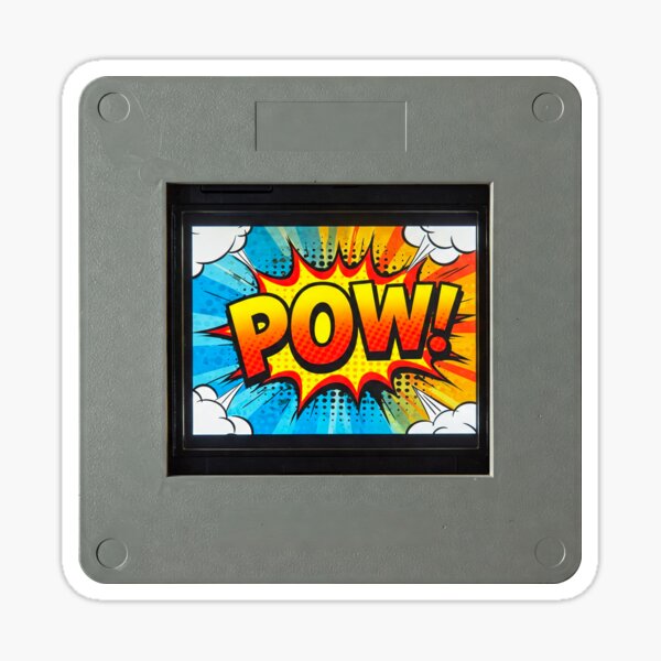 POW! Dia Sticker