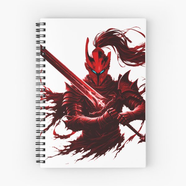 Item preview, Red Armored Knight designed and sold by DogArtGallery.