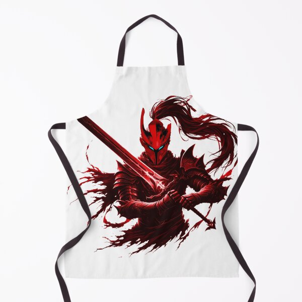 Item preview, Red Armored Knight designed and sold by DogArtGallery.