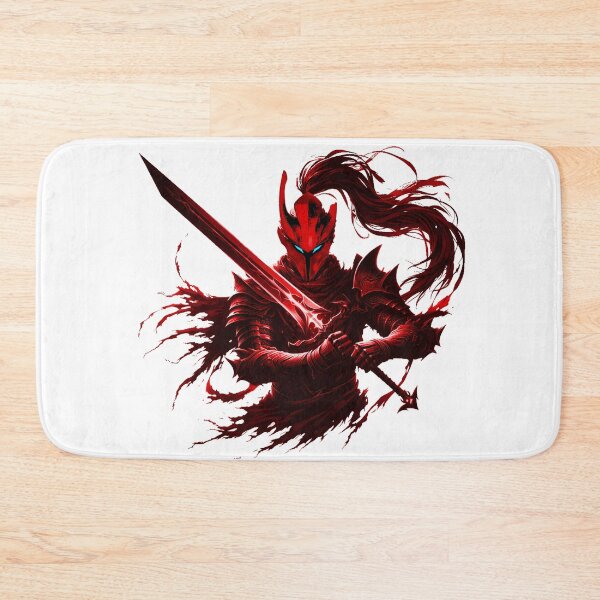 Item preview, Red Armored Knight designed and sold by DogArtGallery.
