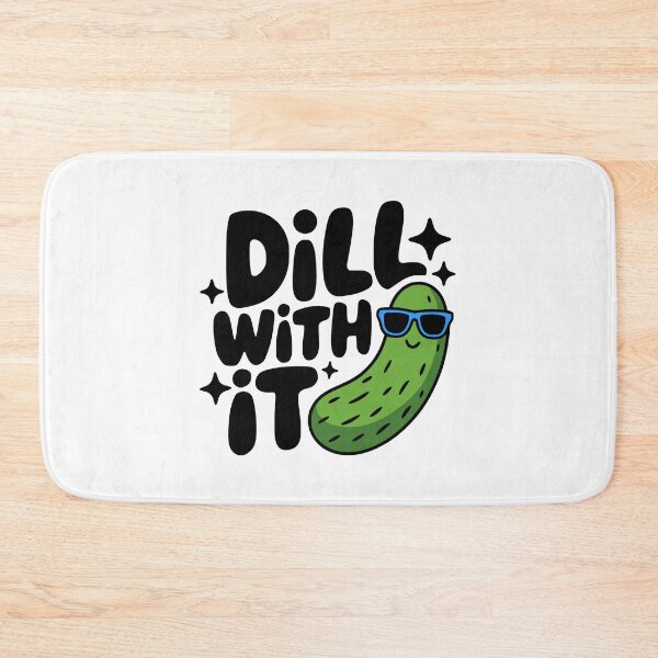 Item preview, Dill With It! Cute Pickle Pun designed and sold by PMCreative.