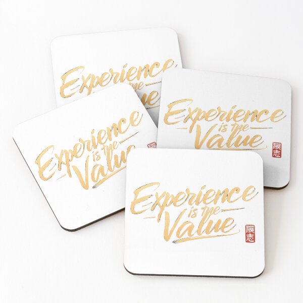 Item preview, Experience is the value tshirt designed and sold by 50ファイターJP.