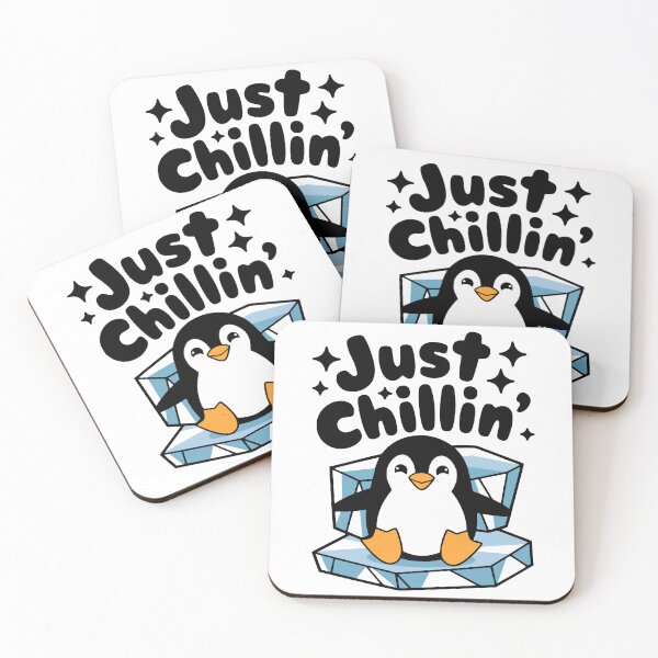 Item preview, Just Chillin'! Cute Penguin  designed and sold by PMCreative.