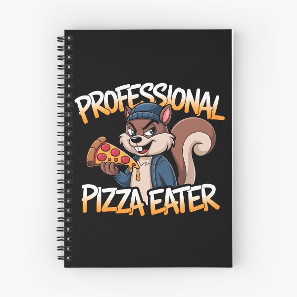 Item preview, Professional Pizza Eater – Funny Cartoon Squirrel designed and sold by Fragy72.