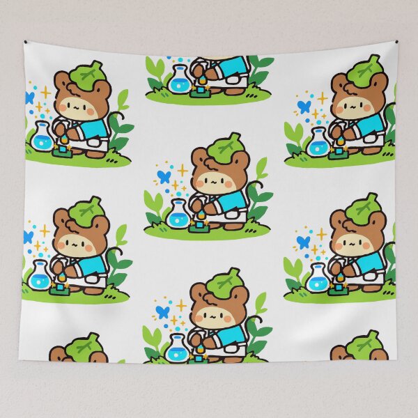Item preview, A squirrel doing experiments in the forest designed and sold by Elinotes.
