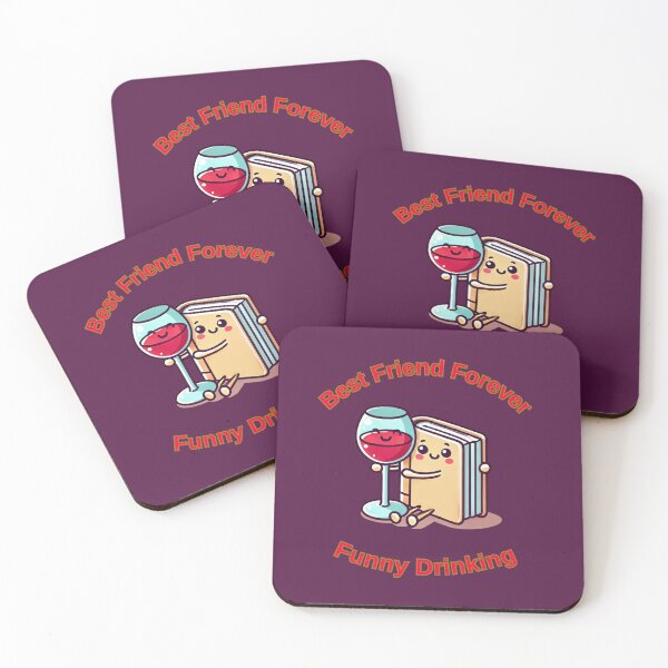 Item preview, Best Friend Forever Funny Drinking designed and sold by TrendsLook.