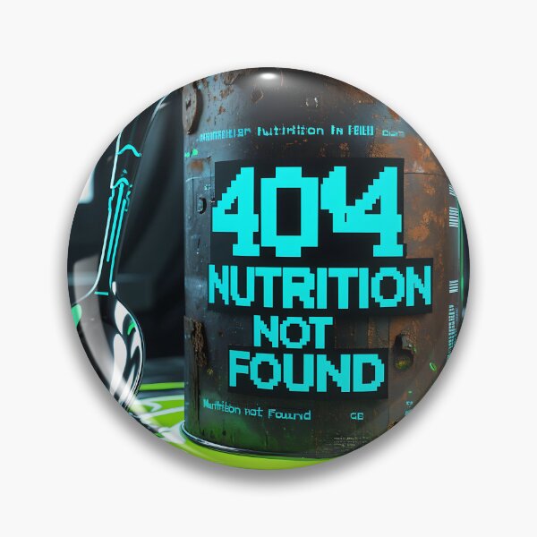 Item preview, 404 Nutrition Not Found designed and sold by Zazeyy.