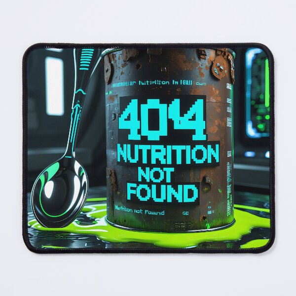 Item preview, 404 Nutrition Not Found designed and sold by Zazeyy.