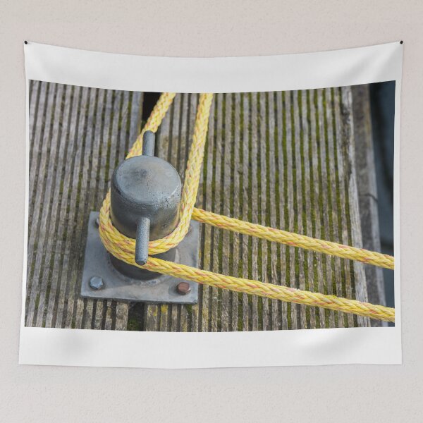 Item preview, Mooring rope tied around a cleat designed and sold by dvoevnore.