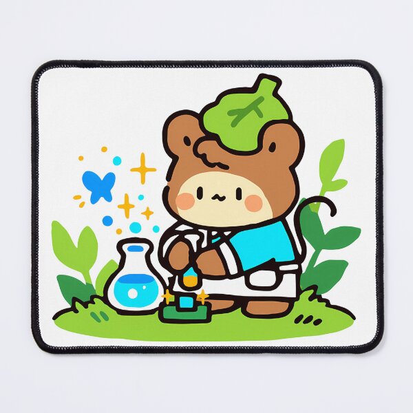 Item preview, A squirrel doing experiments in the forest designed and sold by Elinotes.