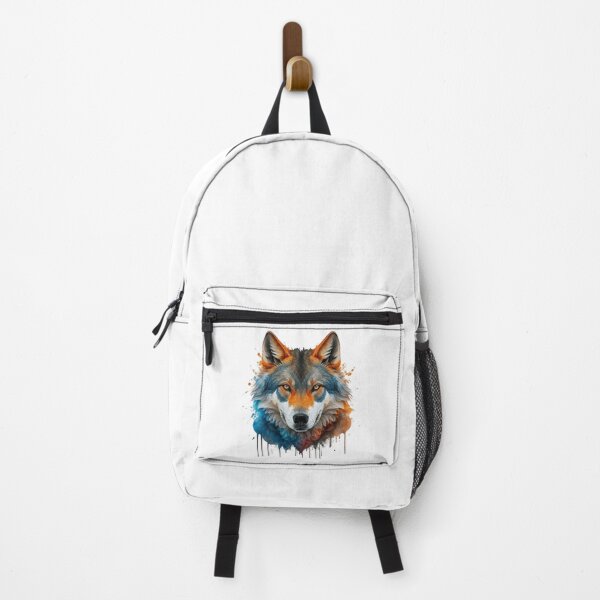 Vista previa del artículo con la obra «Lobo», diseñado y vendido por ArtCraftLab.
