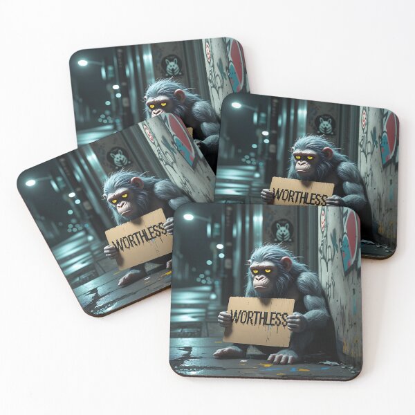 Item preview, Bored-Ape Worthless designed and sold by Zazeyy.