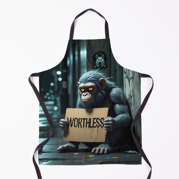 Item preview, Bored-Ape Worthless designed and sold by Zazeyy.