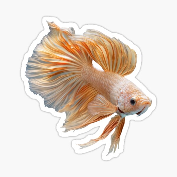 Item preview, Colorful betta fish swimming elegantly beautiful ,Colorful tropical fish swim against a transparent background	 designed and sold by Aonsnoopy.