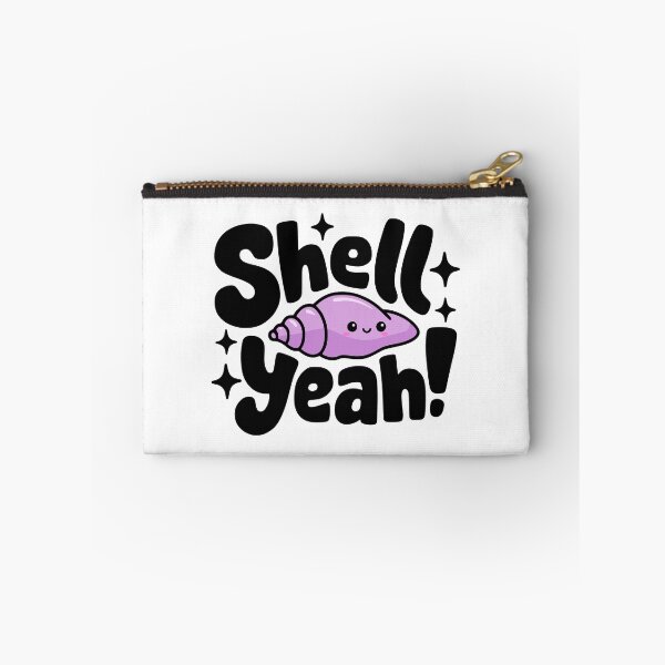 Item preview, Shell Yeah! Cute Conch Shell Puns designed and sold by PMCreative.