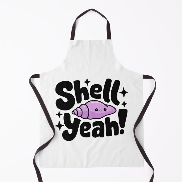 Item preview, Shell Yeah! Cute Conch Shell Puns designed and sold by PMCreative.