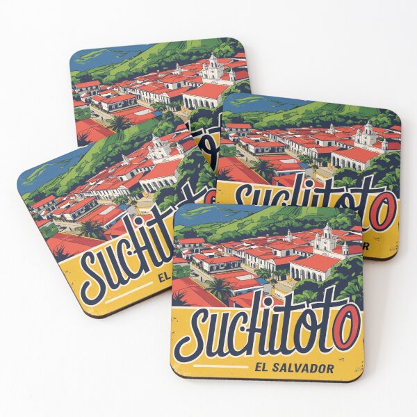 Item preview, Suchitoto El Salvador Vintage Travel Tourism designed and sold by TravelersGems.
