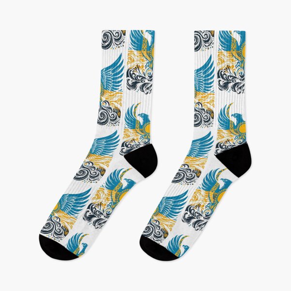 Item preview, Kazakhstan eagle coat of arms flag gift designed and sold by Pineapple-Tree.