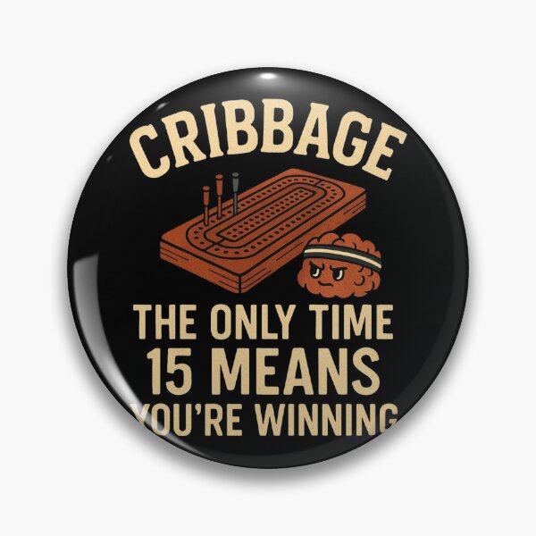 Item preview, Cribbage Humor Design For Smart Card Game Lovers designed and sold by BunBuntheDog-.