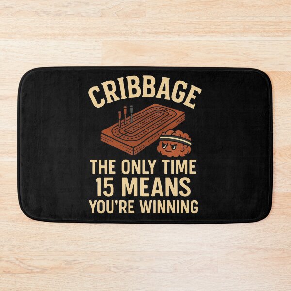 Item preview, Cribbage Humor Design For Smart Card Game Lovers designed and sold by BunBuntheDog-.