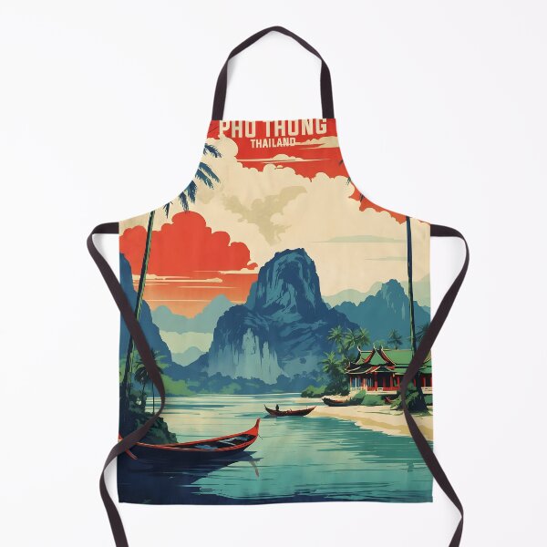 Item preview, Pho Thong Thailand Vintage Retro Travel Tourism designed and sold by TravelersGems.