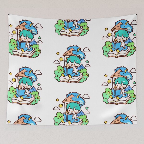 Item preview, A Fantasy World of a Little Boy designed and sold by Elinotes.
