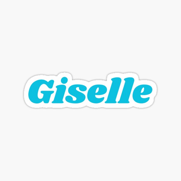 Item preview, Giselle, Blue Font designed and sold by RedParker.