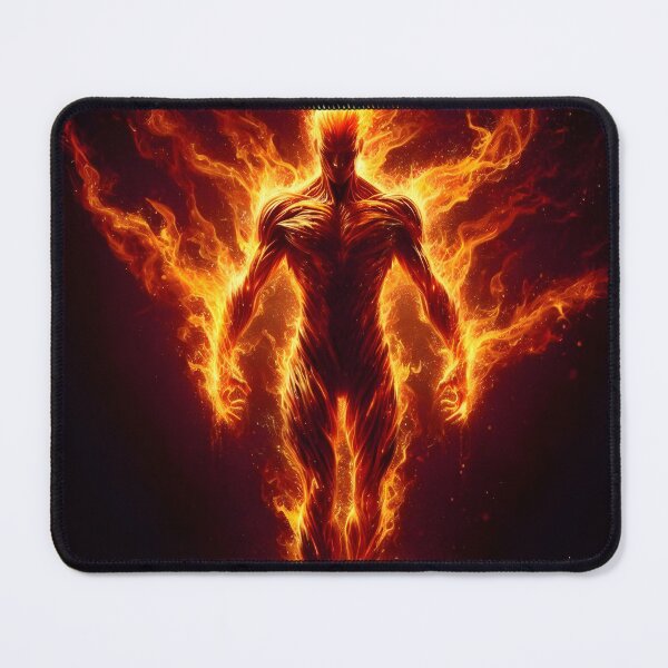 Item preview, Fiery Elemental: Power and Energy Unleashed designed and sold by PandaTShirtShop.