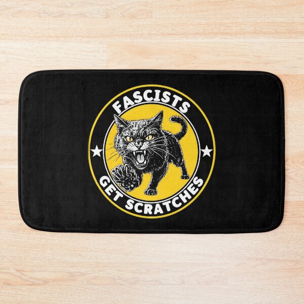 Item preview, Anti-fascist cat designed and sold by SidTastic .