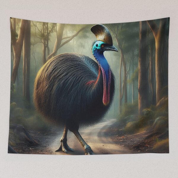 Item preview, Cassowary Art #23 | Cassowary Lovers designed and sold by ksgraphics222.