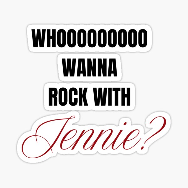 Jennie Solo Stickers for Sale | Redbubble