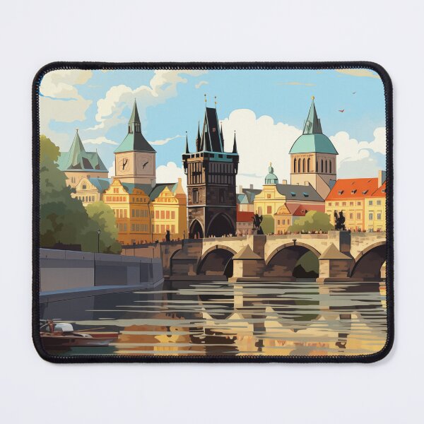 Item preview, Morning Reflections at Charles Bridge designed and sold by Anuchartl.