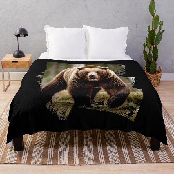 Item preview, Majestuoso oso pardo designed and sold by TurtleDojo.