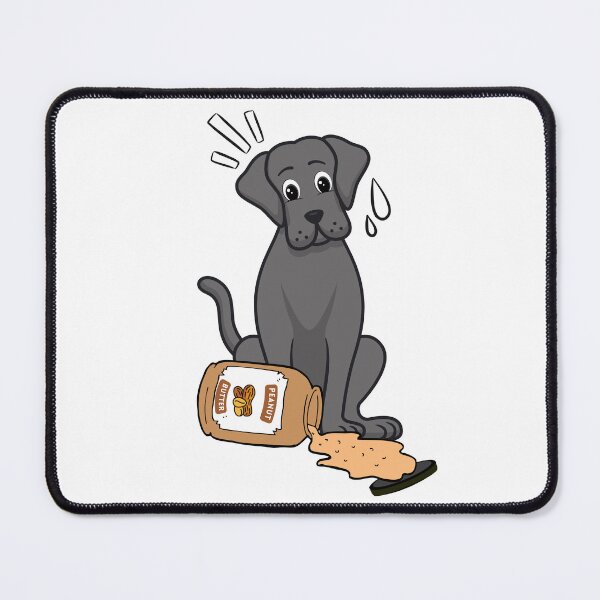 Item preview, Cute Big Dog spilled a jar of peanut butter designed and sold by Pet Station.