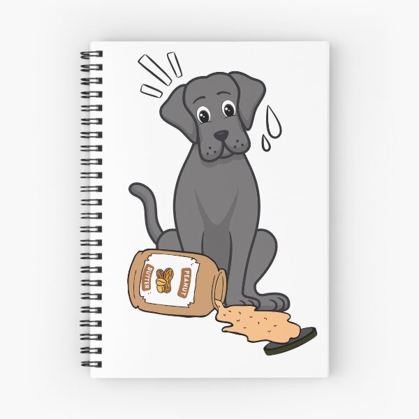 Item preview, Cute Big Dog spilled a jar of peanut butter designed and sold by Pet Station.