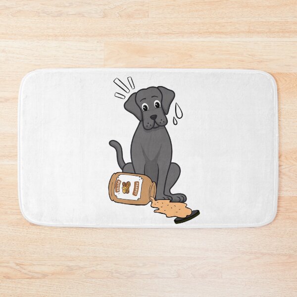 Item preview, Cute Big Dog spilled a jar of peanut butter designed and sold by Pet Station.